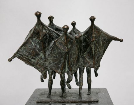 Skulptur SYMMETRIE von Gerhard Brandes, Hamburg