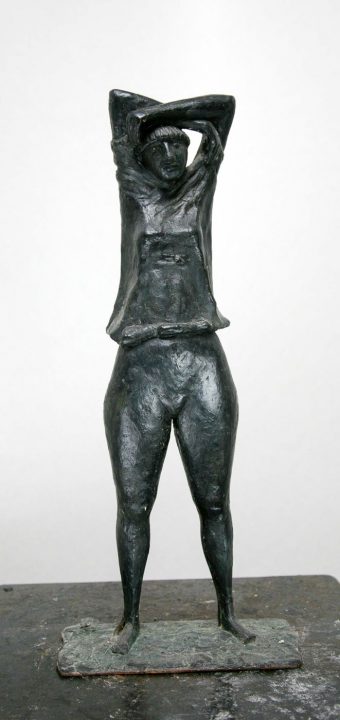 Skulptur SYMMETRIE von Gerhard Brandes, Hamburg