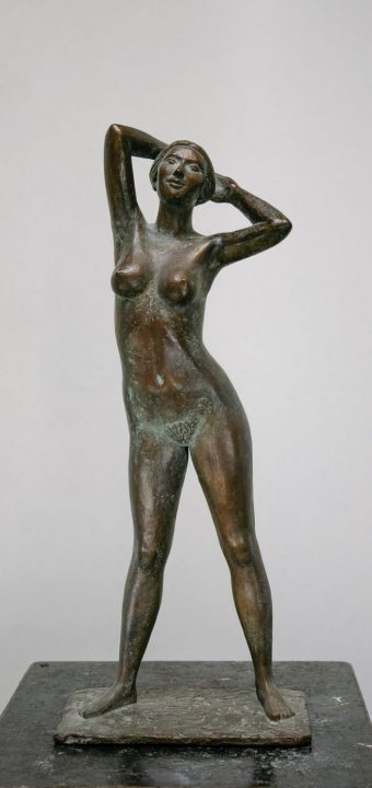 Skulptur SYMMETRIE von Gerhard Brandes, Hamburg