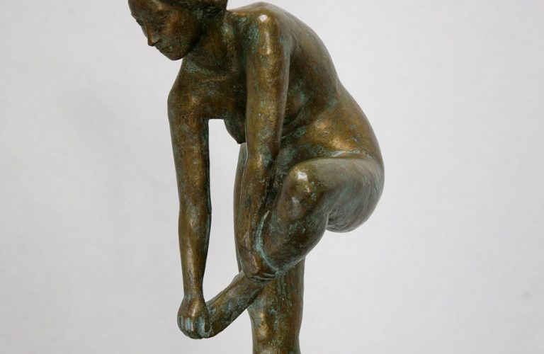 Skulptur SYMMETRIE von Gerhard Brandes, Hamburg